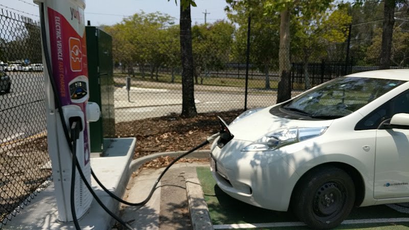EV charging station in Helensvale