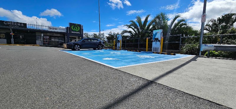 EV charging station in Chuwar