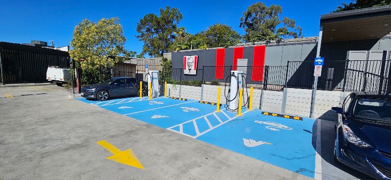 EV charging station in Eight Mile Plains