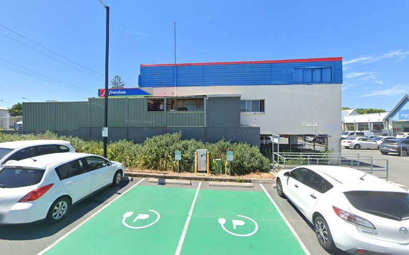 EV charging station in Kingscliff