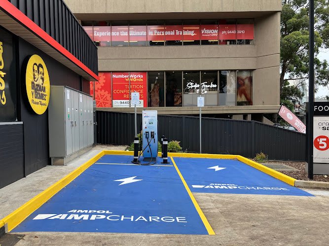 Fast EV charger in St Ives