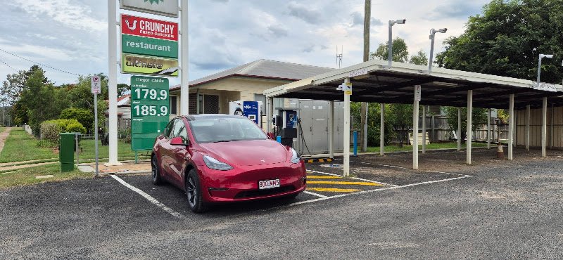 Ultra-fast EV charger in Gayndah
