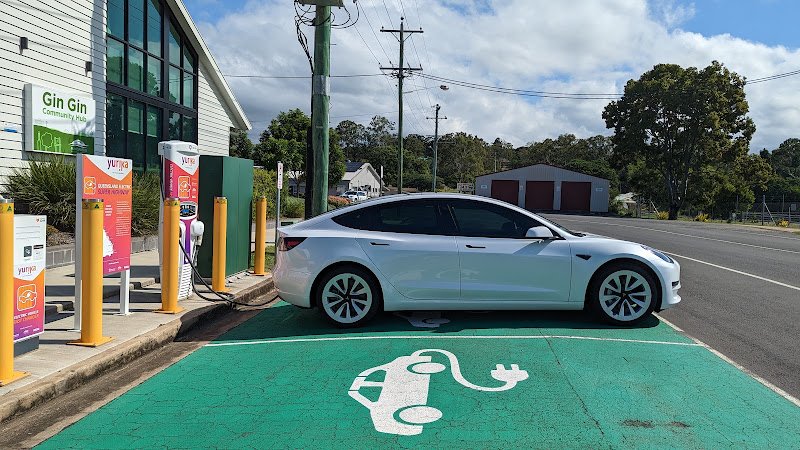 EV charging station in Gin Gin