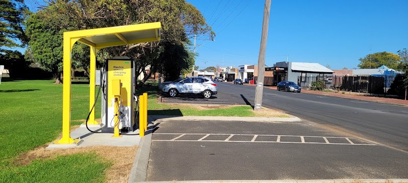EV charging station in Harvey