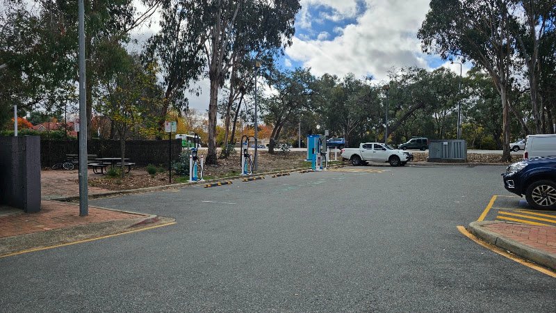 EV charging station in Acton